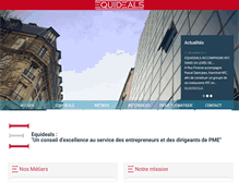 Tablet Screenshot of equideals.fr